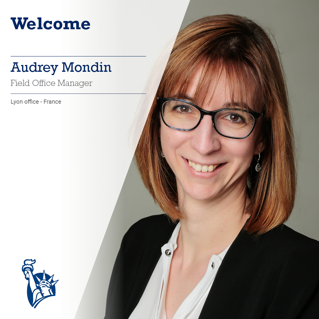 Welcome Audrey Mondin